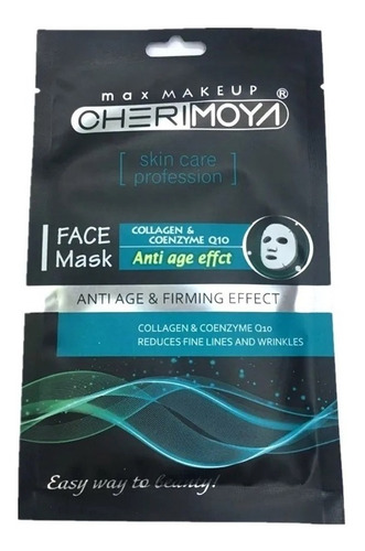 Mascarilla De Tratamiento Facial Anti Age Cherimoya Cvl Tipo De Piel Collageno Y Coencima Q10