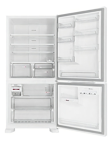 Geladeira com freezer inverter Brastemp BRE80AB con capacidad de 573L 127V -branco