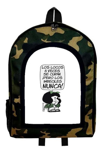 Mochila Camuflada Mafalda Modelo 24