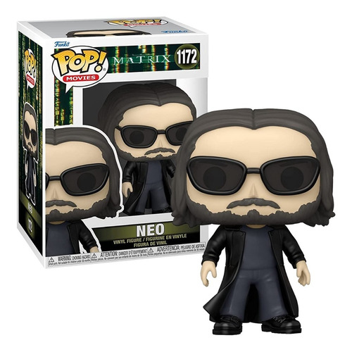 Boneco Funko Pop Movies Neo 1172 - Matrix Original