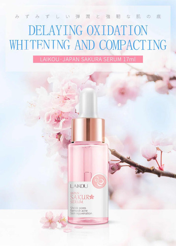 Serum Sakura + Ácido Hialurónico, Laikouu