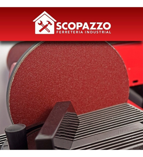 Imagen 3 de 8 de Lijadora De Banda Y Disco De Banco Omaha 1/2 Hp 915x102 Mm