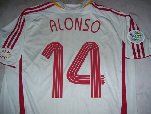 Seleccion De España La Furia Adidas Mundial 2006 #14 Alonso (Usado)