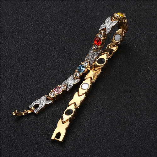 Zy Pulsera De Pareja De 7,5 Mm De Ancho