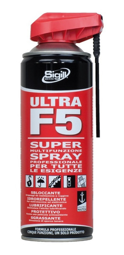 Aceite En Spray Ultra F5 De Sigill Italiano 400ml