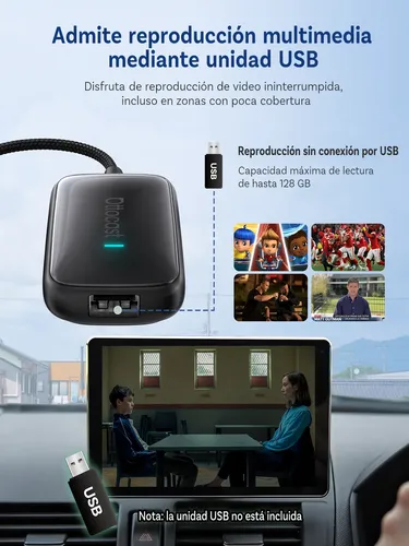 Ottocast Play2video Ultra Ai Box Carplay Android Auto