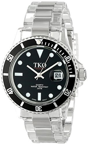 Reloj Tko Unisex Orlogi Tk500-bk De Acrílico Y Acero