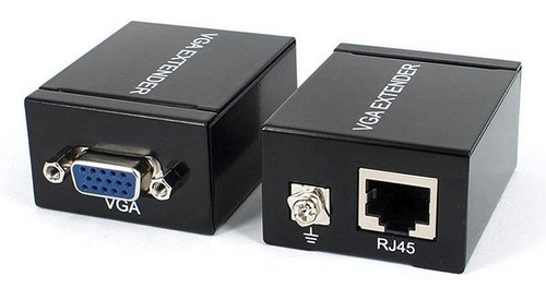 Extensor Vga Por Cable Utp Dvr Nvr Monitor  