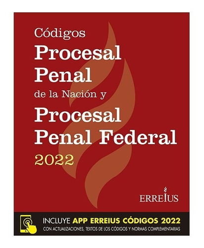 Códigos Procesal Penal De La Nación Y Procesal Penal Federal 2021, de Sin . Editorial Errepar, tapa blanda en español, 2022