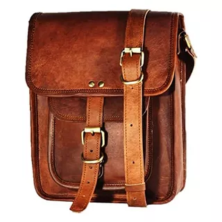 Leather I Pad Messenger Tablet Cross Body Shoulder Bag ...