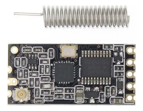 Por 2und Modulo Transceptor Rf Hc Si4438 1000m 433mhz Reempl
