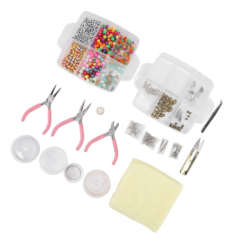 Kit Para Hacer Joyas De 3 Capas, Joyas Con Abalorios