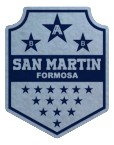 Parche Escudo Felpa Para Coser 9cm Set X4 Futbol Arg002 San Martin De Formosa San Martin De Formosa