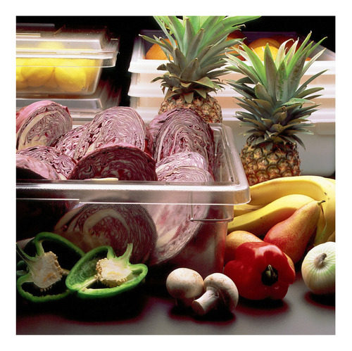 Contenedor Rubbermaid 13l Fg330900clr Para Alimentos Transparente