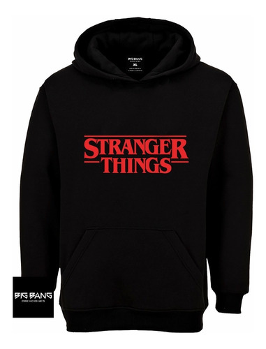 Buzo Hoodie Canguro Stranger Things 4 Once Netflix Tv Series