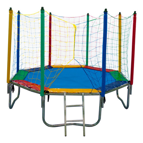Lona Salto De Cama Elástica Oitavada 3,00 Mt Com 56 Argolas