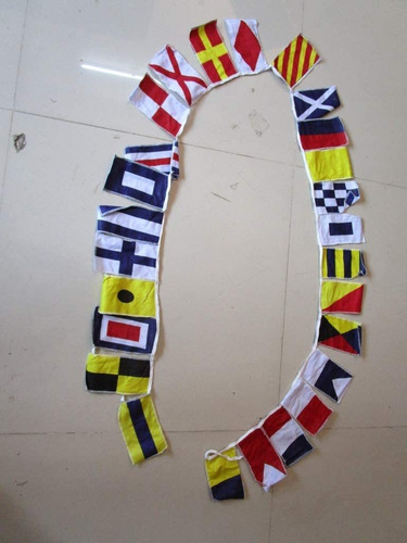 100% Algodón - Bandera Internacional De Señal Marítimos - 26