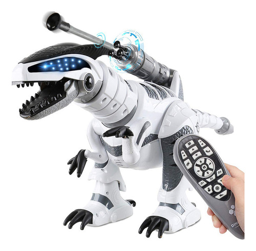 Fistone Rc Robot Dinosaurio Inteligente Interactivo Juguete