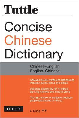 Libro Tuttle Concise Chinese Dictionary - Li Dong