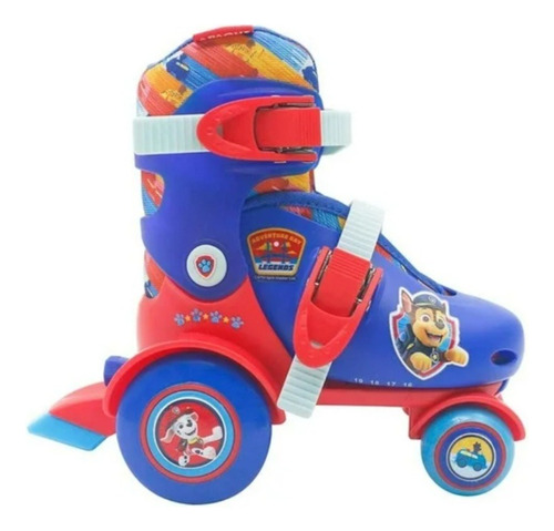 Patines Entrenadores Paw Patrol Ajustables 16-19 Apache 16-19 Azul