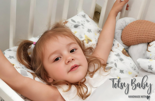 Edredón Infantil Manta Y Almohada De Algodón Para Bebé Cierv
