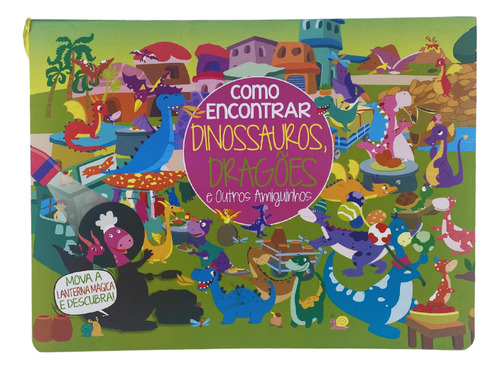 Coleção Como Encontrar - Dinossauros E Dragões E Outros Amiguinhos Da On Line Editora. Capa Dura, Edição 1 Em Português, 2024