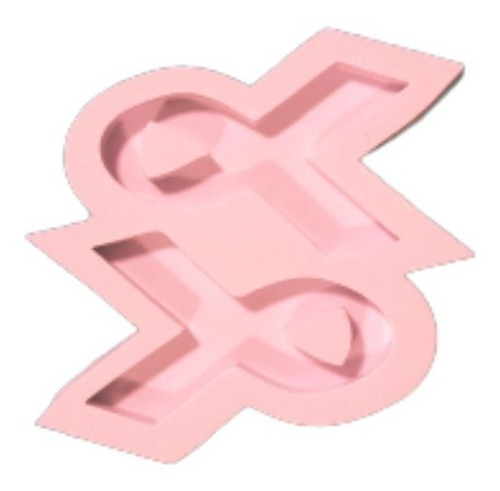 Ce-r206 Molde De Silicone Laço Outubro Azul Novembro Rosa 