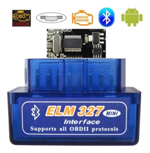 Origina! Scanner Automotriz Mini Elm327 Bluetooth Obd2 V2.1