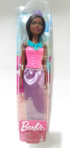 Barbie Princesa Morena Muñeca Lila Juguete Bochatoys