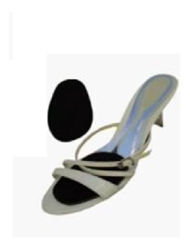 Kit 05 Palmilha Sapato Grande Ajuste Sandalia Scarpin Fs03