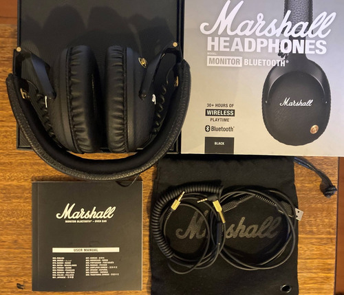 Imagen 5 de 8 de Audífonos inalámbricos Marshall Monitor black