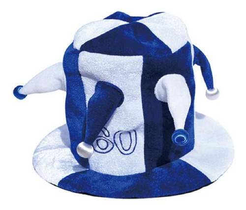 60 - Gorro 50 Años Azul Y Blanco