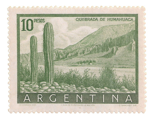 Argentina - Próceres Il (1a Parte) - Año 1954 - Gj 1054 A)