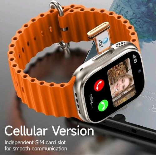 Smartwatch Bw9 Call 4g Com Sistema Android Entrada Para Chip