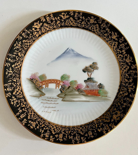 Platito Decorativo Porcelana Nacional Tsuji