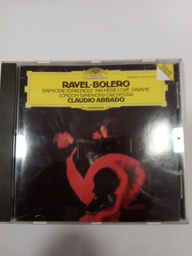 Cd - Ravel - Bolero Claurio Abbado