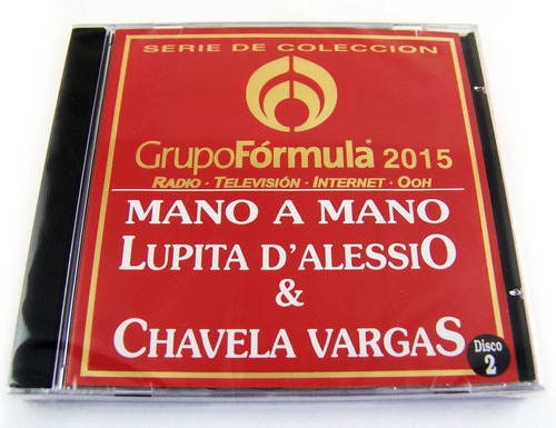 Grupo Formula Lupita D´alessio & Chavela Vargas Cd 2 2015