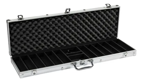 Kit Fichas Cartas Poker Caja De Aluminio Ficha De Resina - $ 2,850.13 en Mercado Libre