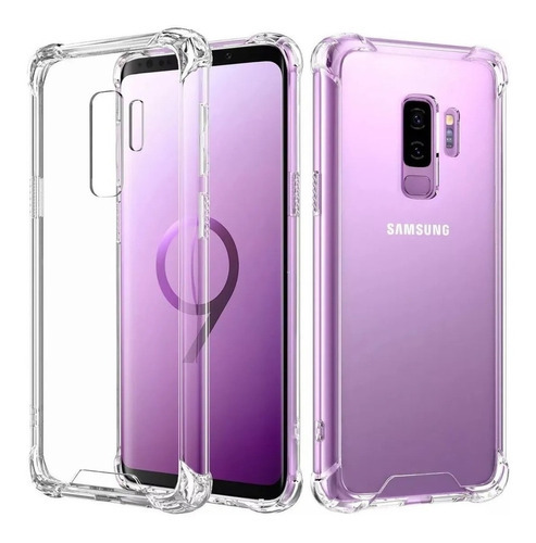 Capa Capinha Anti Impacto Para Samsung Galaxy S9 E S9 Plus Cor Transparente Para S9 Plus