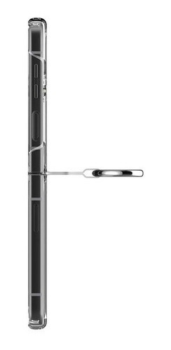 Imagen 4 de 9 de Funda Para Samsung Z Flip 4 Spigen Thin Fit Ring Transparente
