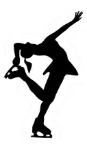 Comprar Vinilos Autoadhesivos Deporte Patin Patinaje Sobre Hielo 04
