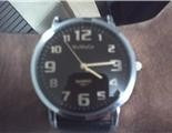 Relogio Quartz Masculino Com Pulseira De Couro
