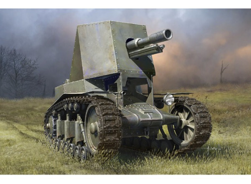Tanque Soviet Su-18 Sph Hobby Boss 83875 1:35