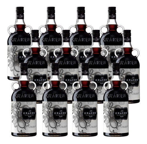 Ron Kraken Spiced 750 Ml (12 Pack)