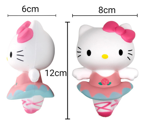 Colección Squishy Hello Kitty Bailarina 10 Cm