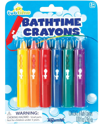 Crayones Para El Baño De Toysmith, Paquete De 10