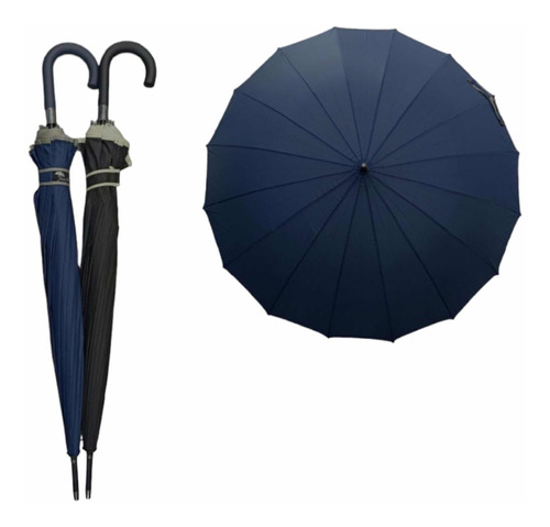Paraguas Sombrillas Elegantes Cabo Filtro 16 Varillas