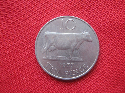 Guernesey 10 Pence 1977