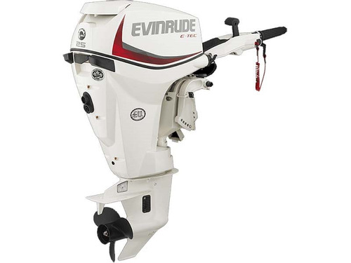 Imagen 2 de 6 de Motor Fuera De Borda Evinrude E-tec 25 Hp 2 Tiempos