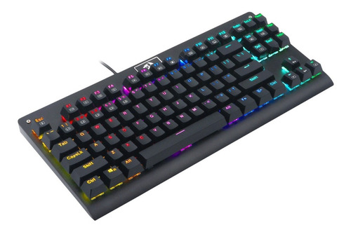 Imagen 5 de 8 de Teclado Gamer Redragon Dark Avenger K568 Qwerty Outemu Red